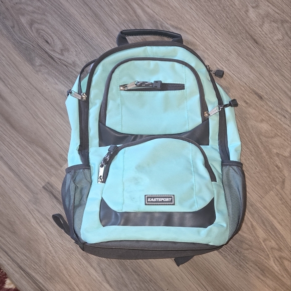 Eastsport Teal Backpack Used - Picture 1 of 4